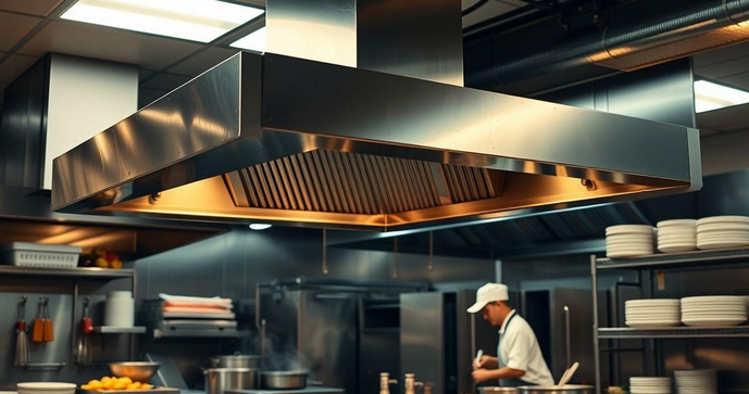 Coifa industrial para restaurante essencial para eficiência e segurança na cozinha Coifa industrial para restaurante essencial para eficiência e segurança na cozinha