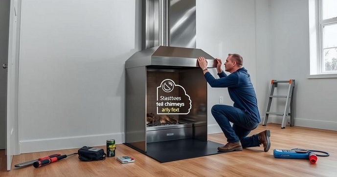 Como Realizar a Instalação de Chaminé de Inox com Segurança e Eficiência Como Realizar a Instalação de Chaminé de Inox com Segurança e Eficiência